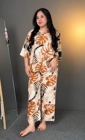 Premium Printed Rayon Co-Ord Set for Women | Stylish 2-Piece Outfit