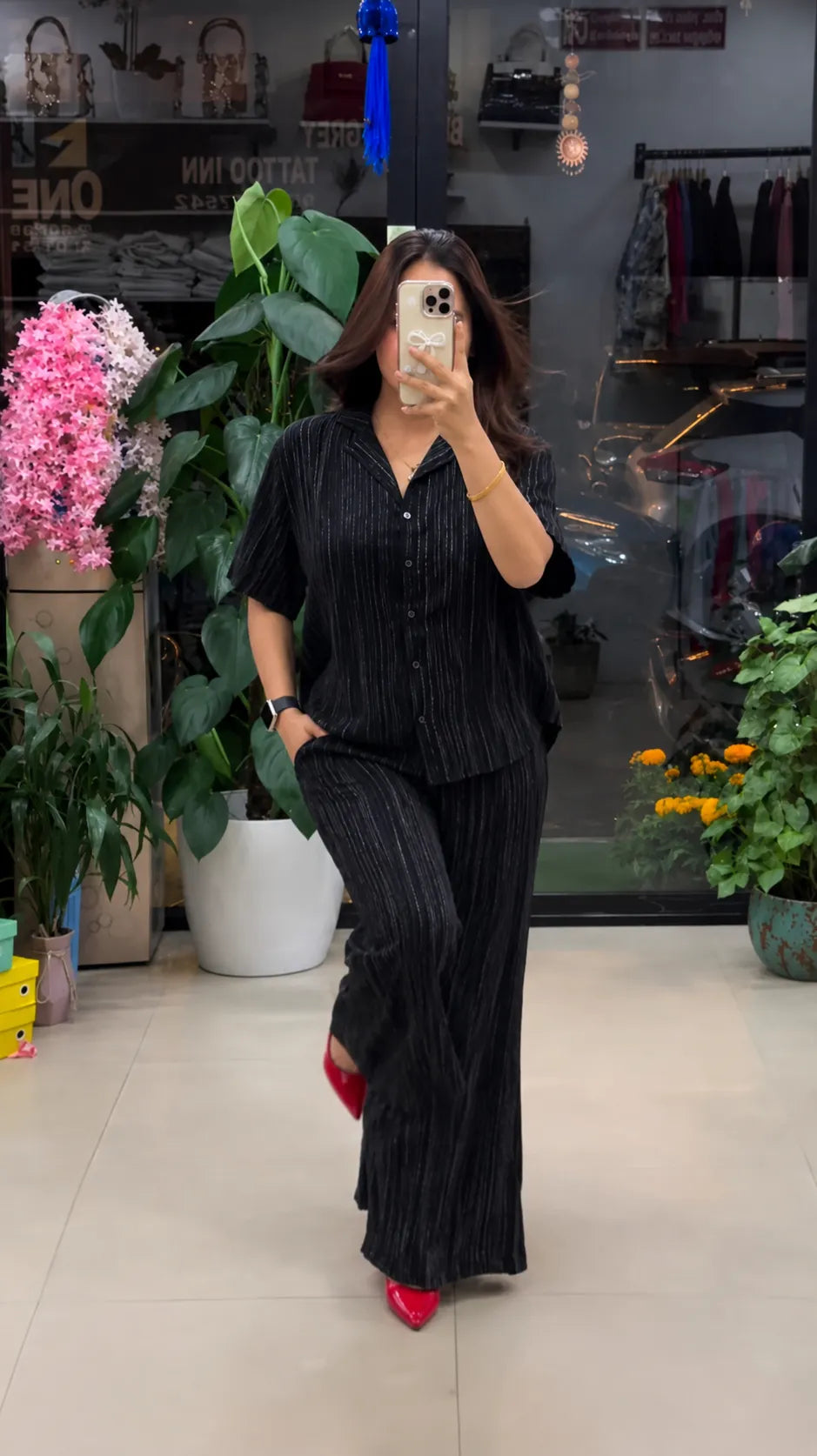Pure Linen Co-Ord Set for Women | Premium Casual & Office Wear Set