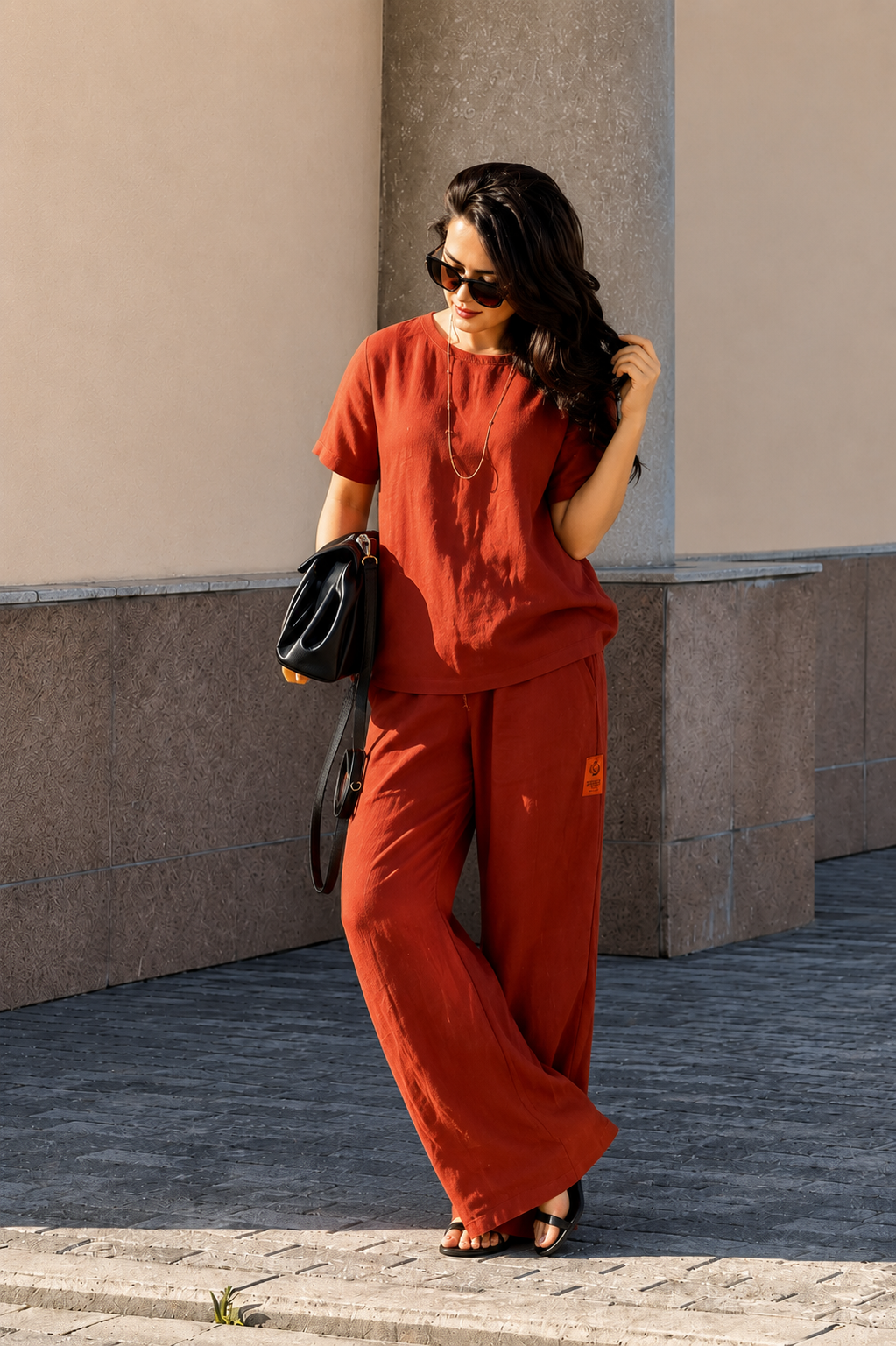Premium Linen Blend Fabric for a Soft & Comfortable Feel
