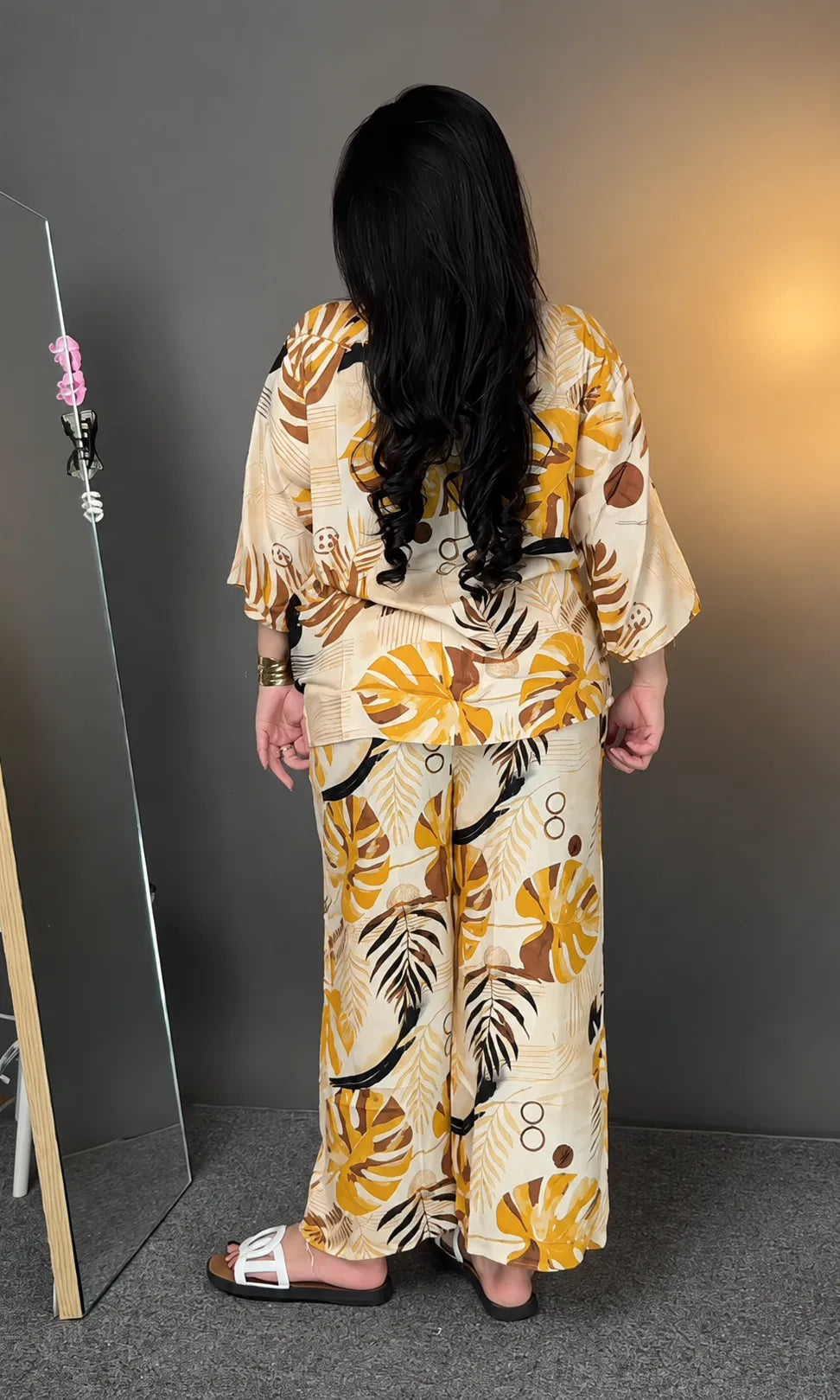 Premium Printed Rayon Co-Ord Set for Women | Stylish 2-Piece Outfit